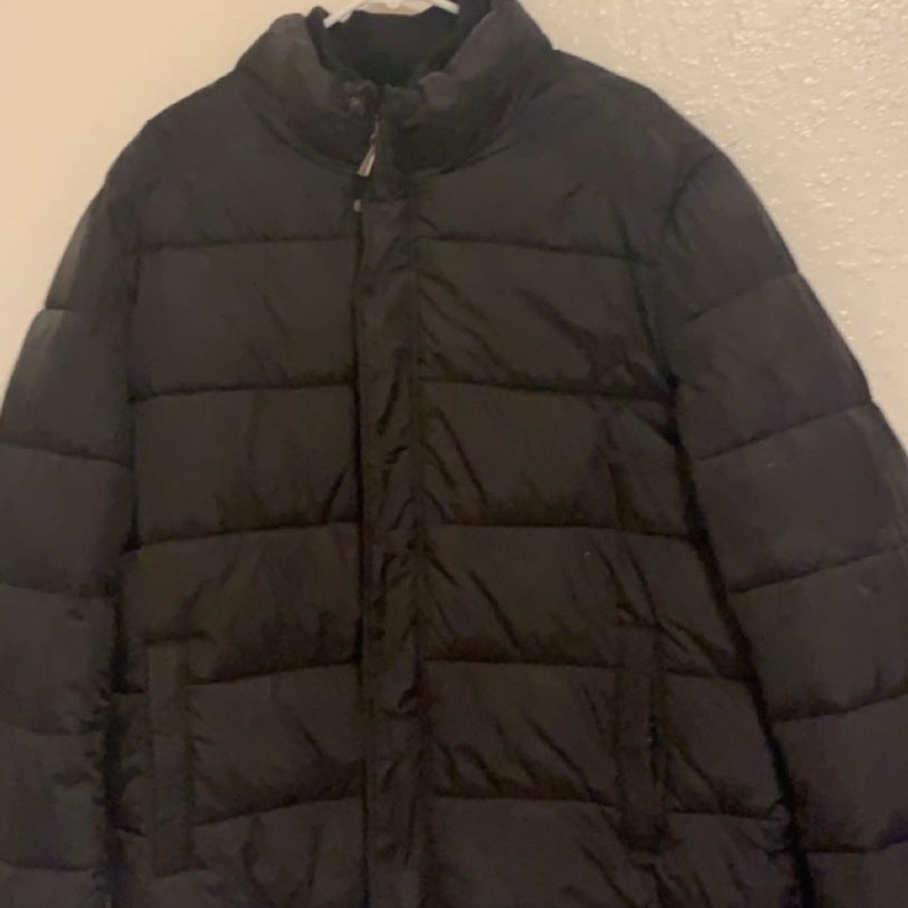 Black Puffer Jacket- Marc Anthony